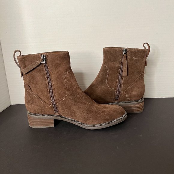 Franco Sarto Suede Boots - Picture 3 of 10
